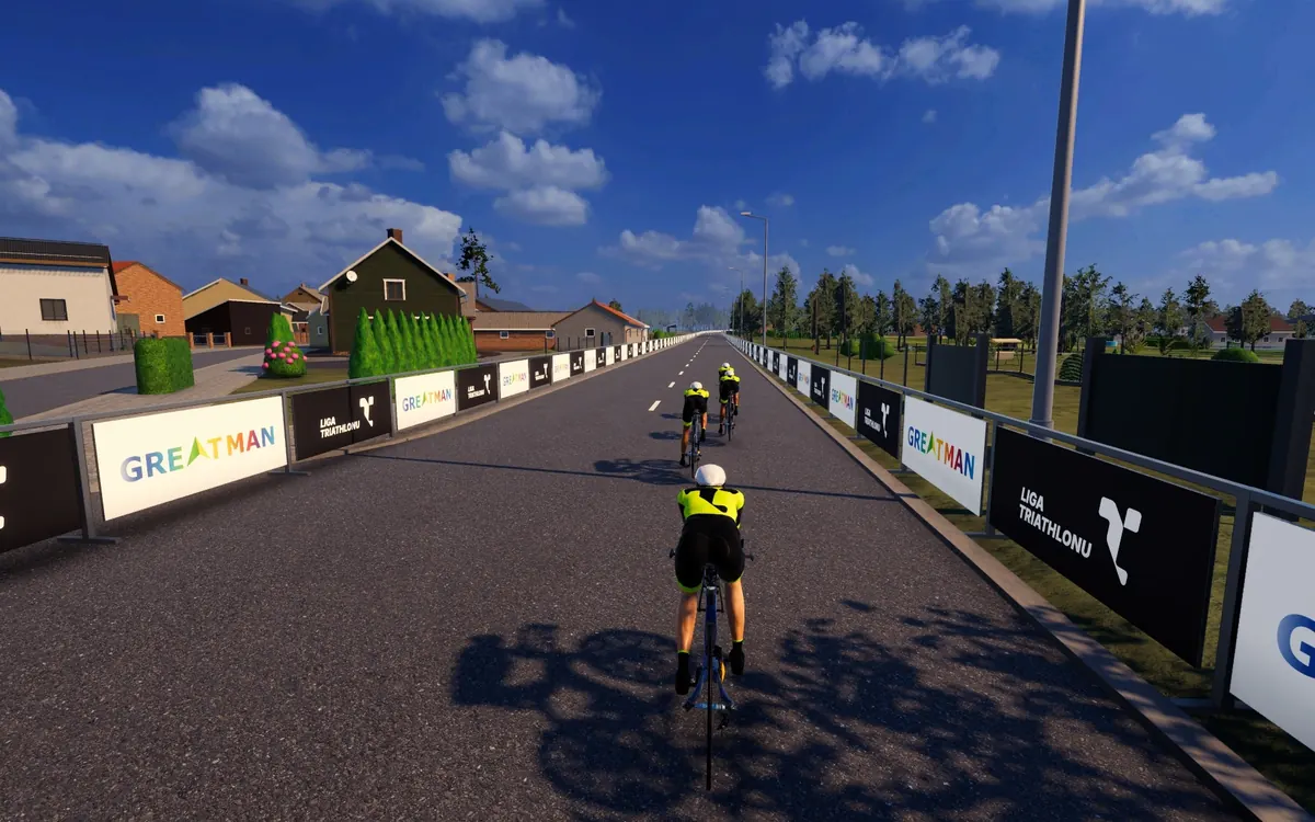 Greatman Kórnik Triathlon w Liga Ride: widok z siodełka