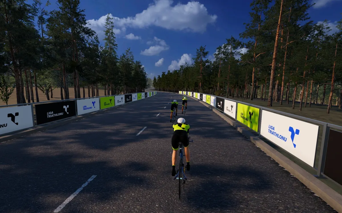 Triathlon w Sierakowie w Liga Ride